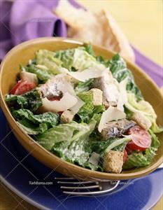 تصویر با کیفیت سالاد سبزیجات